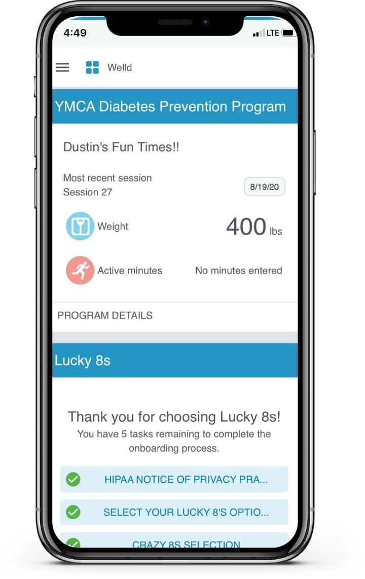 Welld EWR mobile app