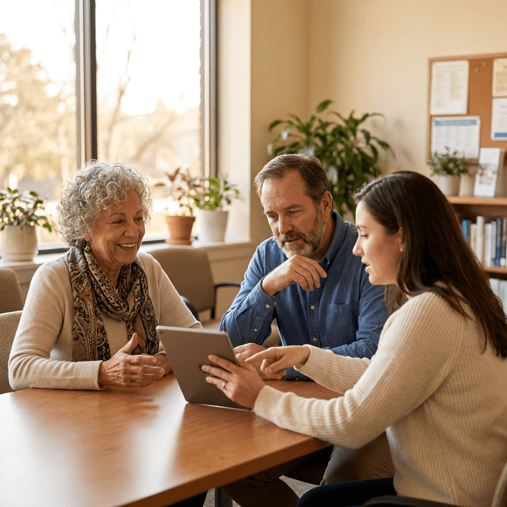 People at a Welld-powered wellness program